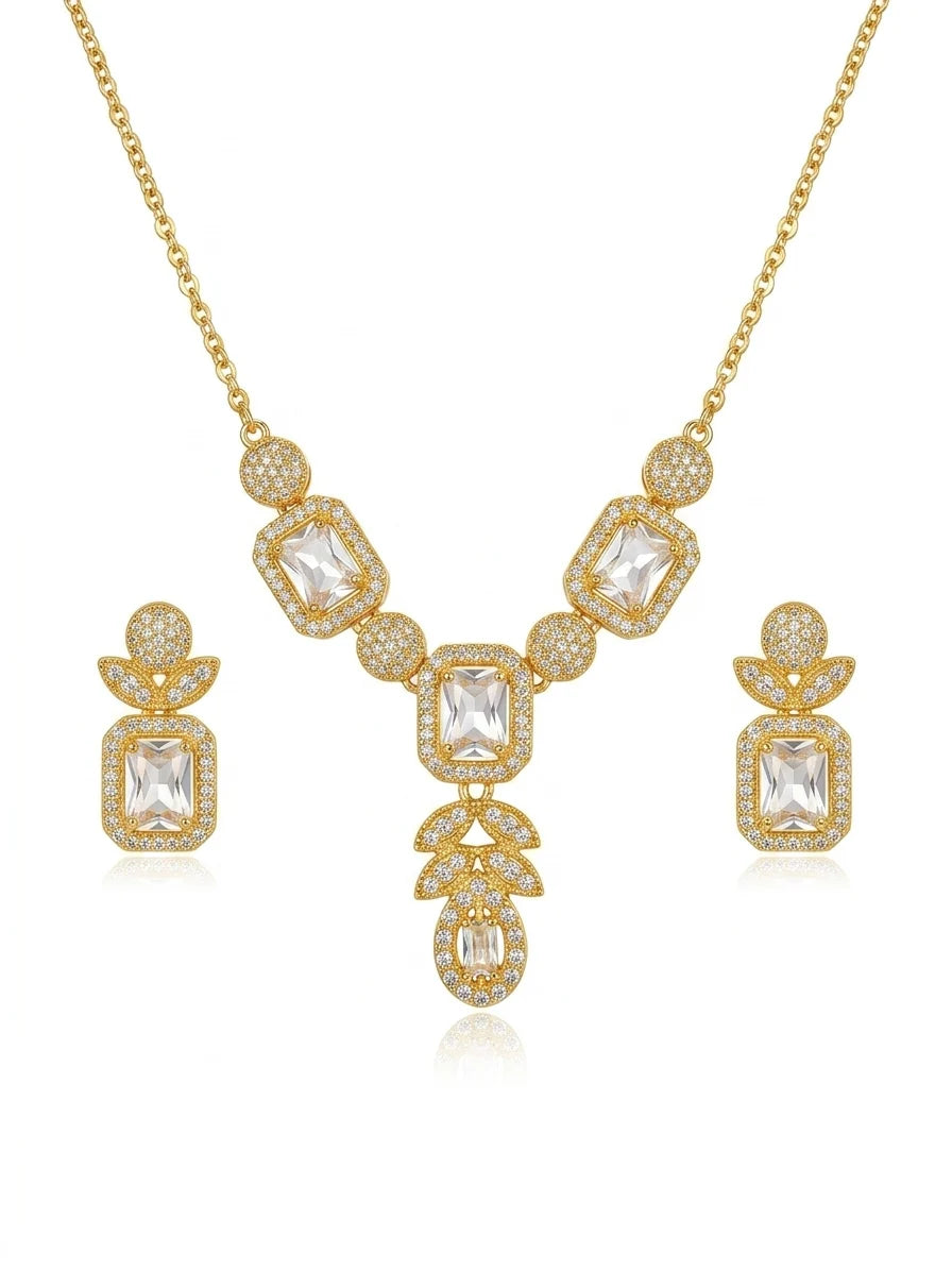 Royal Radiance Crystal Jewelry Set