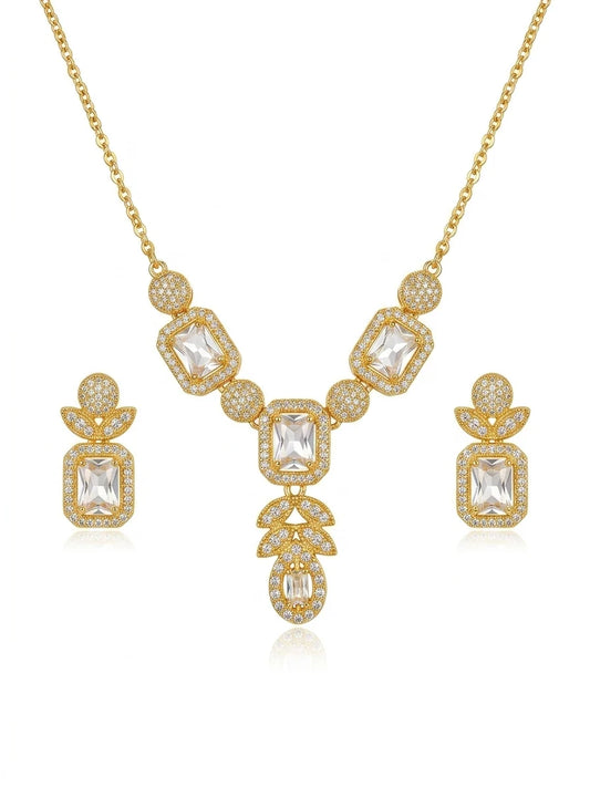 Royal Radiance Crystal Jewelry Set