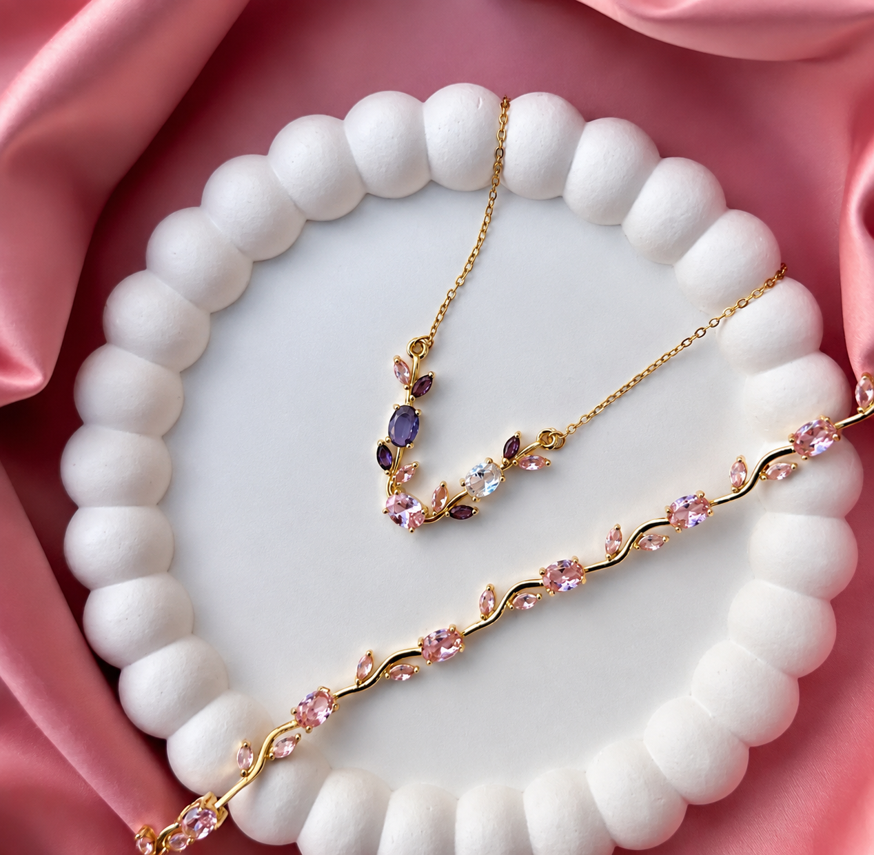 Tulip Jewellery set