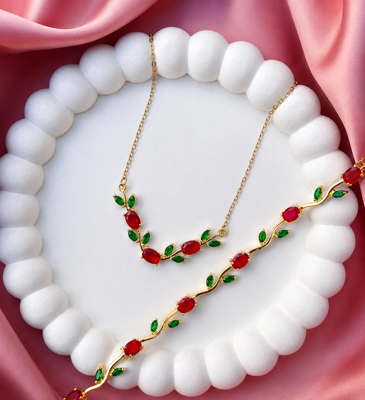 Tulip Jewellery set